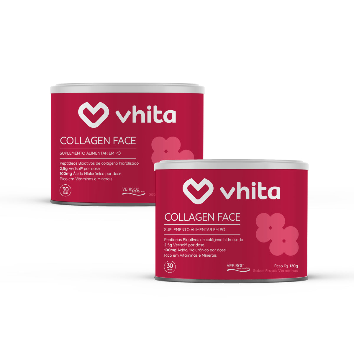 Collagen Face Colágeno Hidrolisado Verisol com Ácido Hialurônico e Vitaminas Antioxidantes