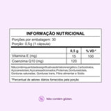 Coenzima Q10 120 mg em cápsulas com Vitamina E