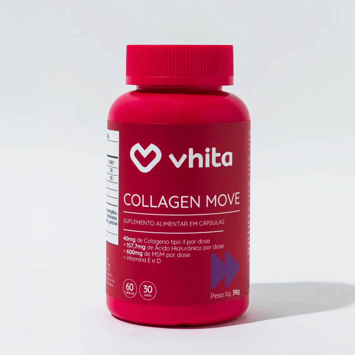 Colágeno Tipo 2 + Tipo 1 | Articulações e Mobilidade | Vhita