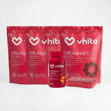 CreaWhey | 19g de proteína e 3g de creatina por dose (chocolate ou baunilha)