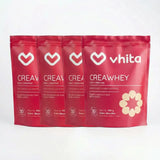 CreaWhey | 19g de proteína e 3g de creatina por dose (chocolate ou baunilha)