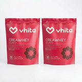 CreaWhey | 19g de proteína e 3g de creatina por dose (chocolate ou baunilha)