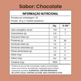 CreaWhey 900g | 19g de proteína e 3g de creatina por dose (chocolate ou baunilha)
