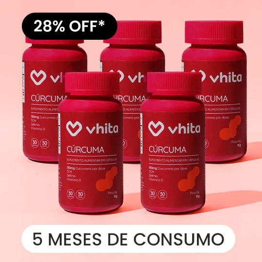 Cúrcuma Vhita com 28% de desconto no Novembro Vhita