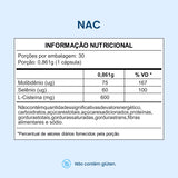 Kit Gustavo Borges (Vitamina C com Zinco e N Acetilcisteina com Selênio e Molibdênio)