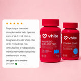 Kit Magnésio Quelato Trio e Vitamina D3 com K2
