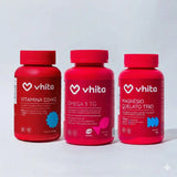 Kit Ômega 3 TG + Vitamina D3 com K2 + Magnésio Quelato Trio