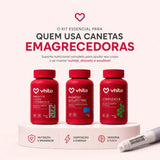 Kit Nutrir Bem: Ômega 3 em 1 + Magnésio Quelato Trio + Complexo B