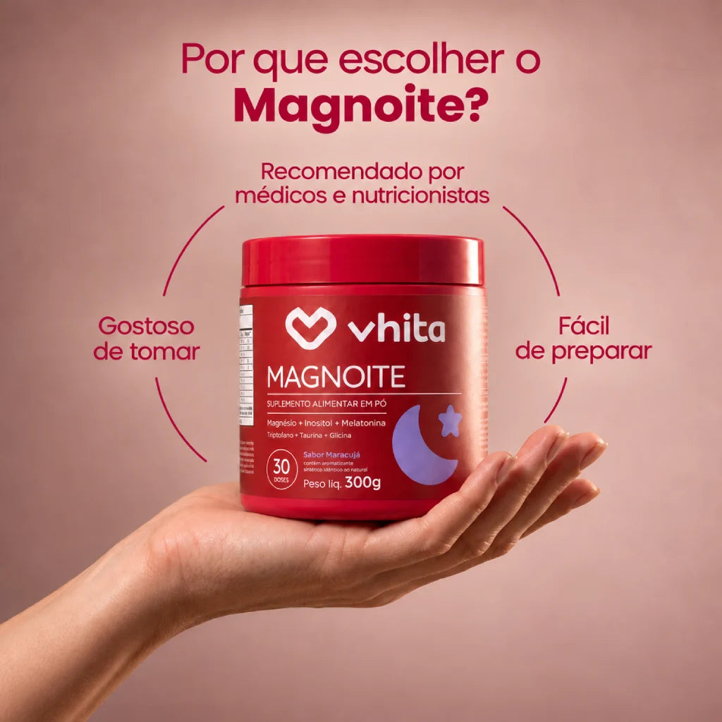 MagNoite Magnésio com Inositol - - Porque escolher o Magnoite