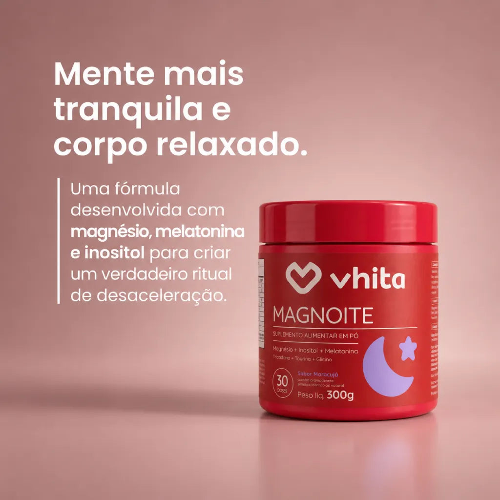 MagNoite Magnésio com Inositol - Produto - Indicação