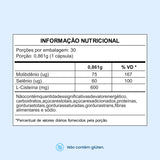 N Acetilcisteína (NAC) 600mg concentrado com selênio e molibdênio