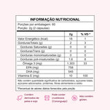 Ômega 3 IFOS TG 1000mg rico em EPA DHA com Vitamina E