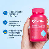 Vitamina D3 2000UI com Vitamina K2 MK7